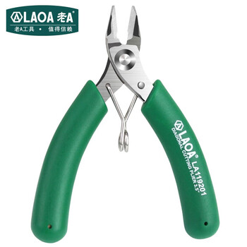 LAOA/老A 不锈钢掌心斜嘴钳 LA119201