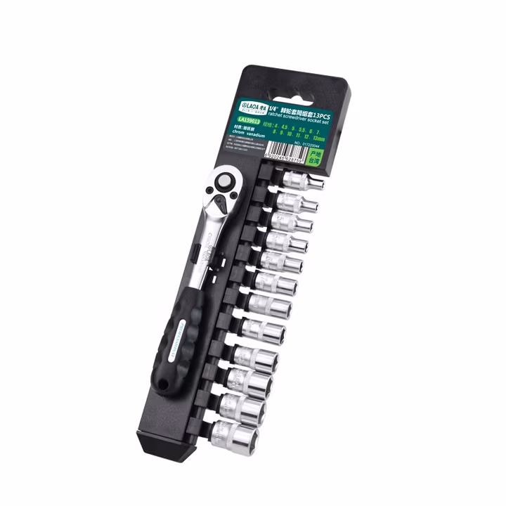 LAOA/老A 13件套1/4”套筒组套 LA159013