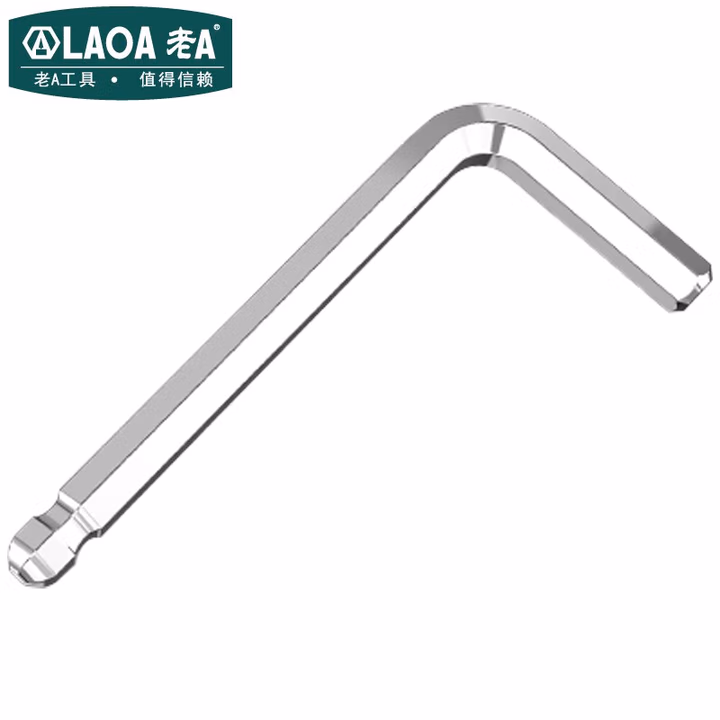 LAOA/老A 单支标准球头内六角扳手6.0mm-镜面标准球头 LA623060