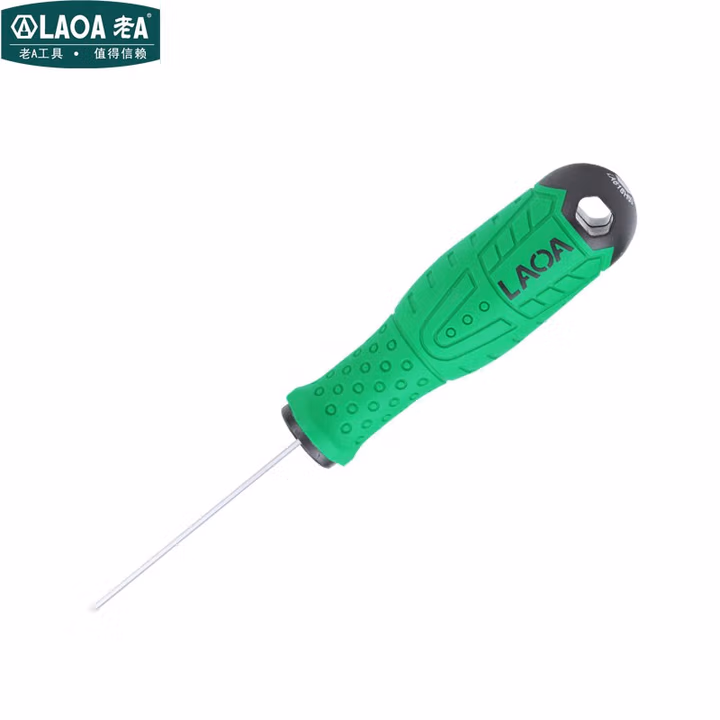 LAOA/老A 双色柄内六角螺丝批H5.0 LA618H50