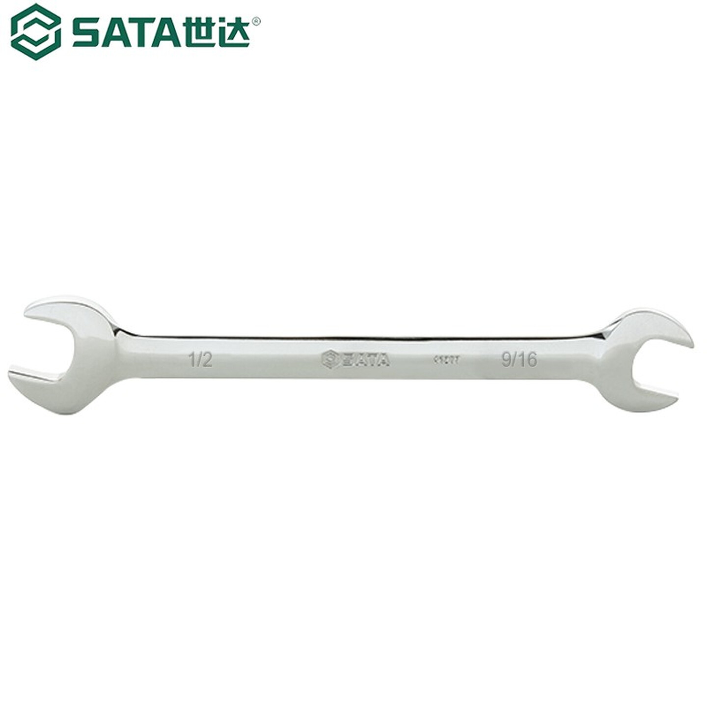 SATA/世达 英制全抛光双开口扳手1/2