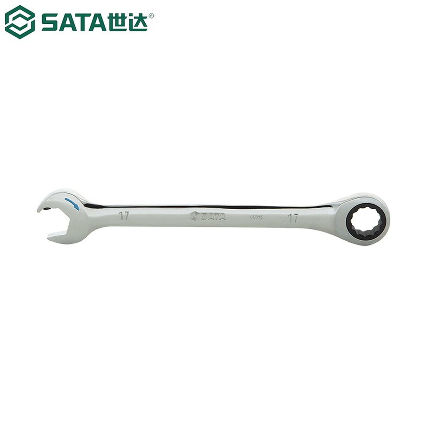SATA/世达 全抛光开口快扳9MM 43605