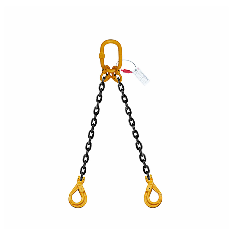 PPU/品尔优 双腿链条成套索具(羊角安全钩) UCR2-16≤-10.92t ＜≤6-7.8t -7m