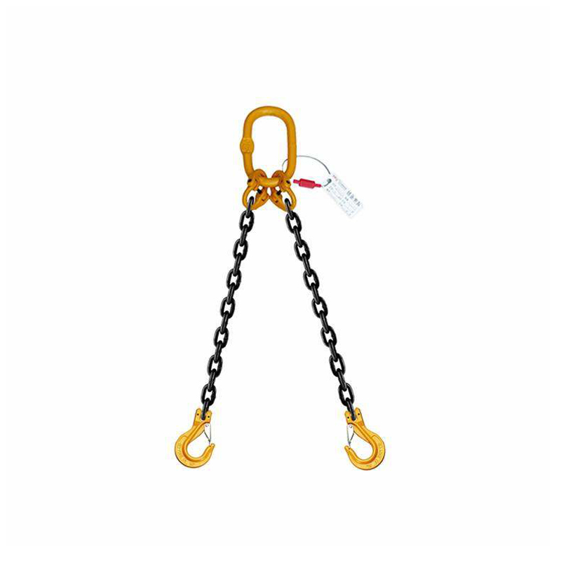 PPU/品尔优 双腿链条成套索具(羊角滑钩) UCR2-13≤-7.42t ＜≤6-5.3t -1m