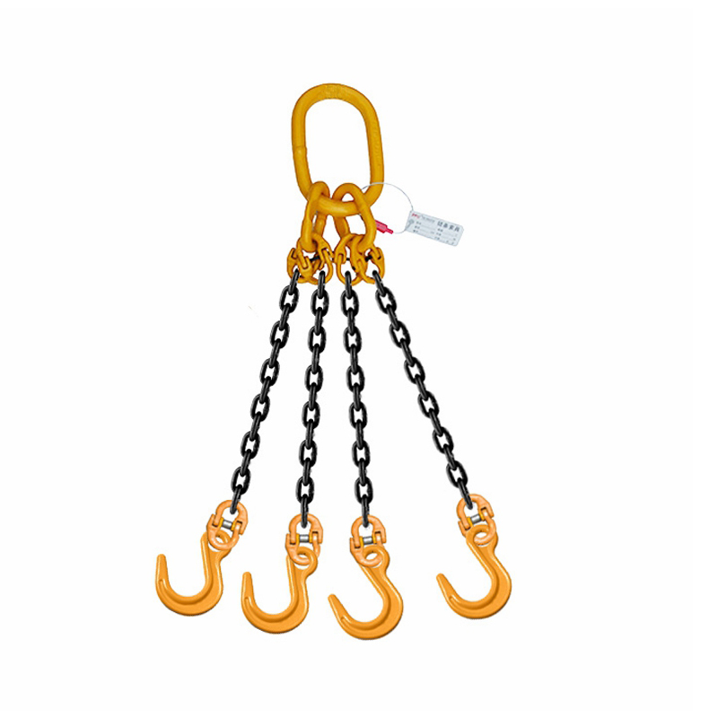 PPU/品尔优 四腿链条成套索具(扁大开口钩) UCR4--3t -1m