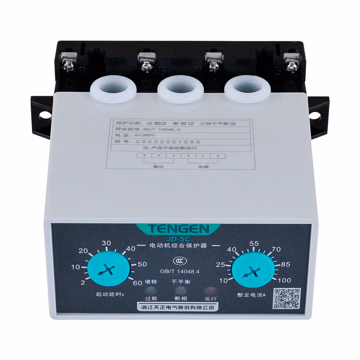 TENGEN/天正 电动机调速器、保护器 JD-5C 1-5A 220V(祥云3.0)