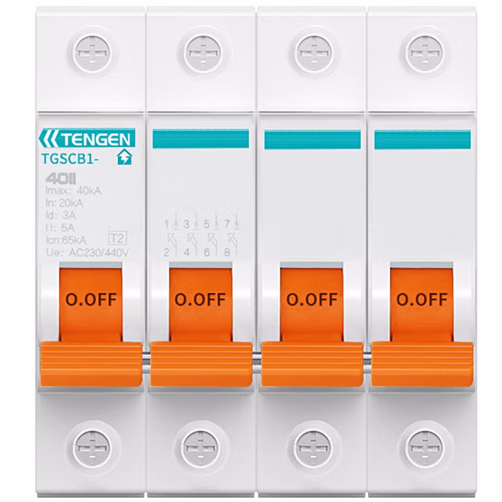 TENGEN/天正 SPD后备保护器 TGSCB1-80II 4P新