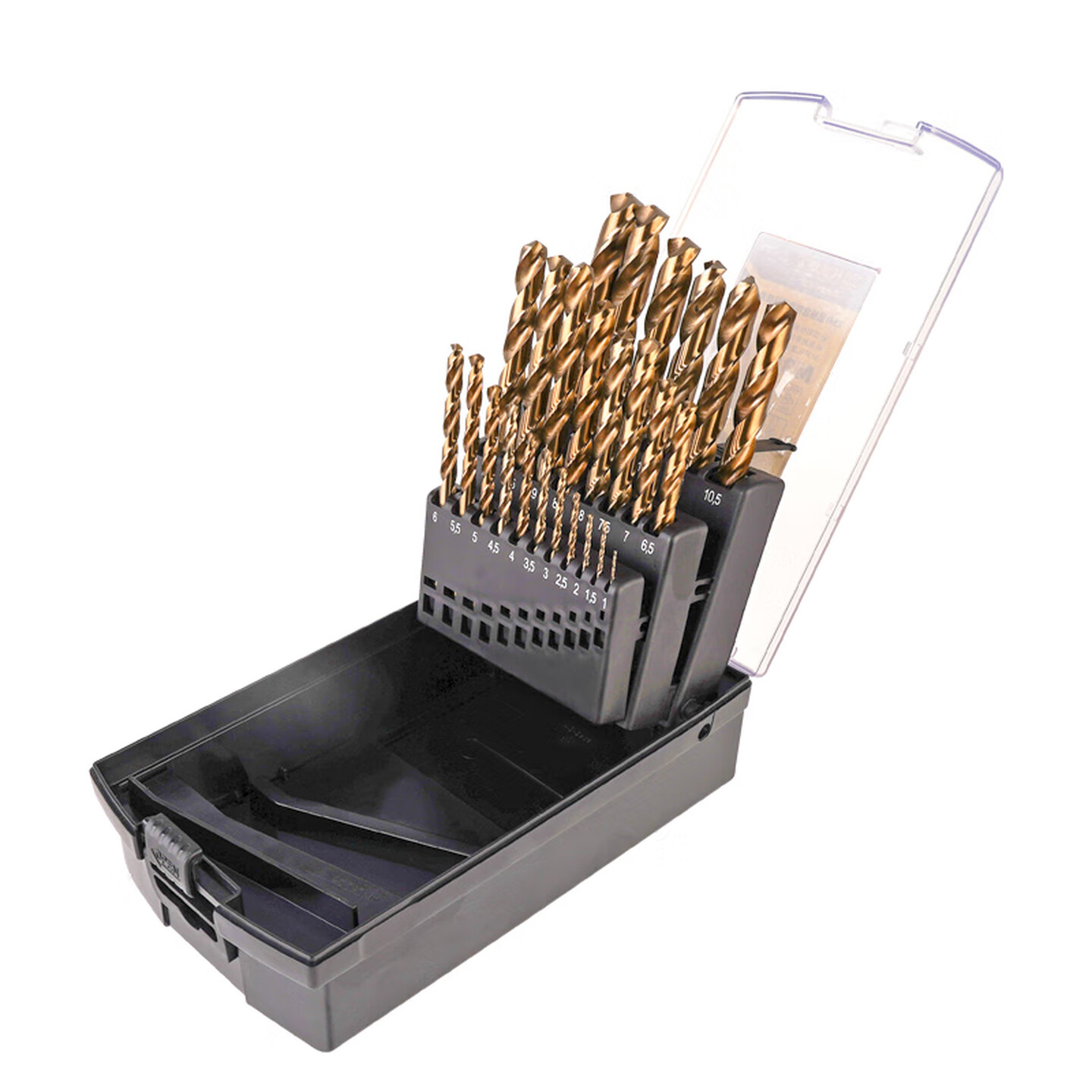 GREATWALL/长城精工 6件直柄含钴麻花钻组套 672206