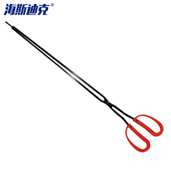 海斯迪克 gnjz-1244 垃圾夹61cm（5只） 长柄扁头火钳 垃圾钳 环保夹拾物器 手工铁钳 煤饼夹