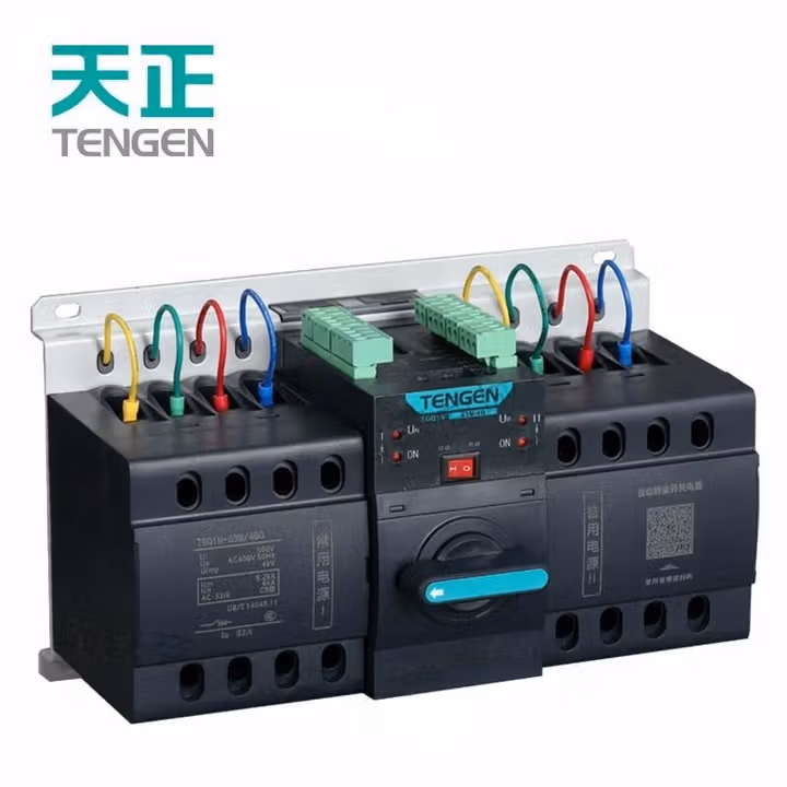 TENGEN/天正 双电源自动转换开关 TGQ1N-63H/4 A C63A(祥云3.0)