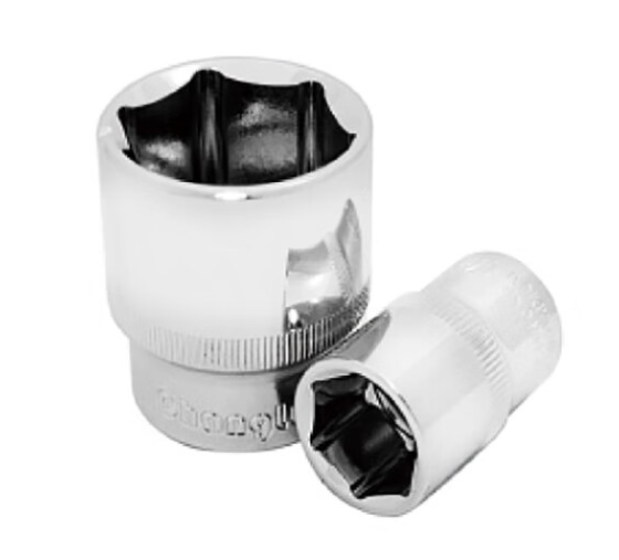 CHANGLU/长鹿 12.5mm系列镜面6角英制套筒（Cr-V）25/32