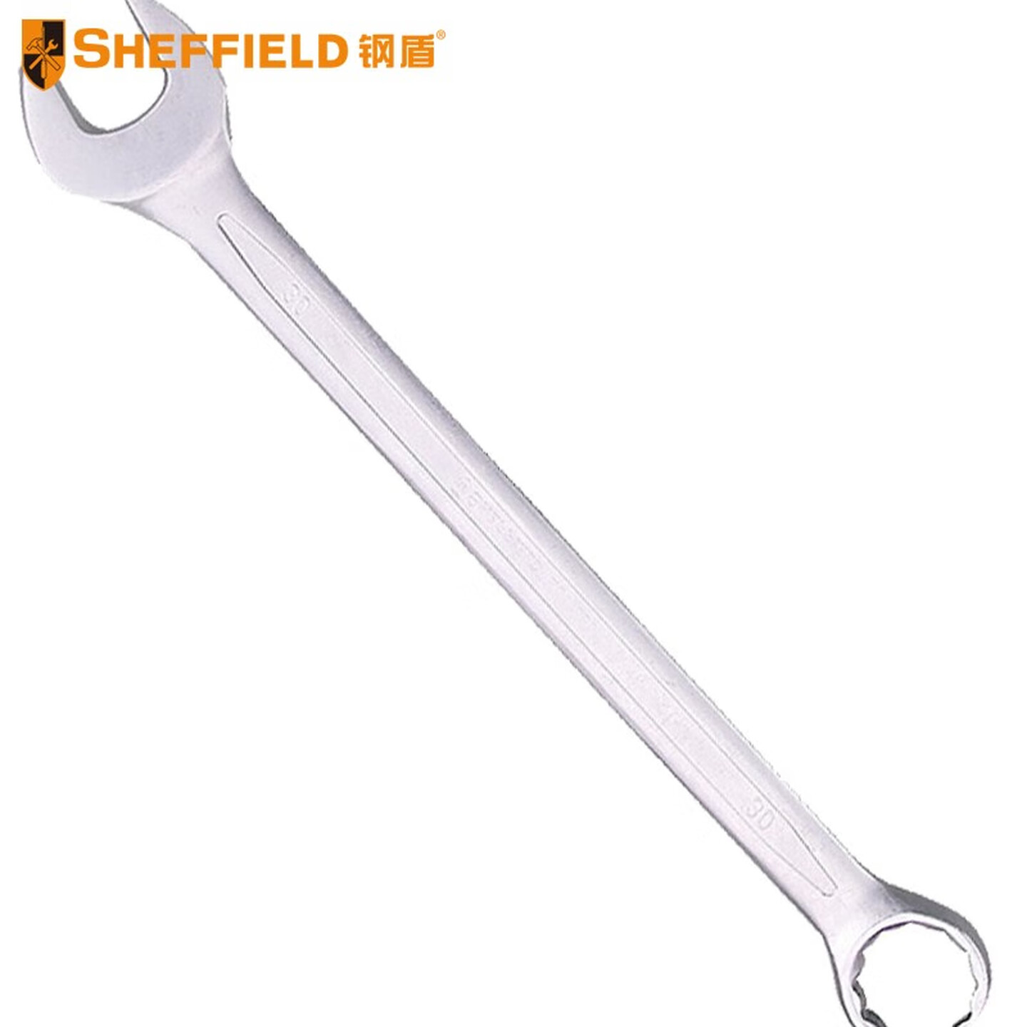 SHEFFIELD/钢盾 欧式凹筋两用扳手25mm S017325