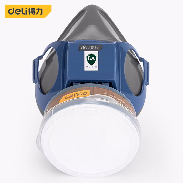 DELI/得力 deli得力DL524001单盒防毒面罩P-A-1(蓝)(套) DL524001