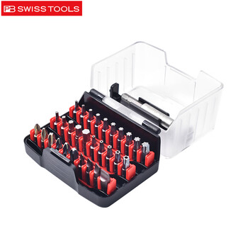 PB SWISS TOOLS/ 瑞铂 磁性套筒杆和30支批头套装 PB C6.990