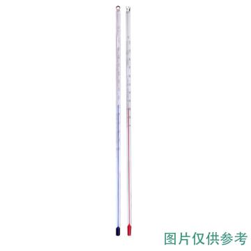 LEIGU/垒固 30cm有机液体棒式温度计（包过检），-50-50℃，分度值1℃，B-036901 B-036901