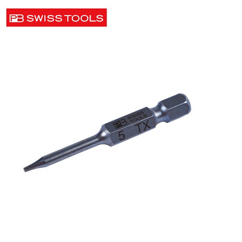 PB SWISS TOOLS/ 瑞铂 E6.3梅花型批头50mm PB E6.400/5