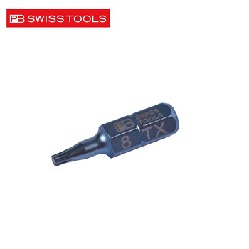 PB SWISS TOOLS/ 瑞铂 C6.3精密梅花批头25mm PB C6.400/8