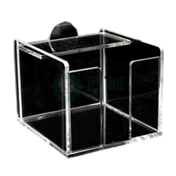 LEIGU/垒固 有机玻璃称量纸收纳盒，100*100mm，W-022804 W-022804