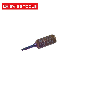 PB SWISS TOOLS/ 瑞铂 C6.3内六方批头25mm PB C6.210/1,27