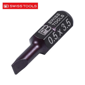 PB SWISS TOOLS/ 瑞铂 精密一字批头3.5 PB C6.135/1