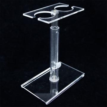 LEIGU/垒固 有机玻璃可升降分液漏斗架，2孔、适用漏斗60~250ml，W-000907 W-000907