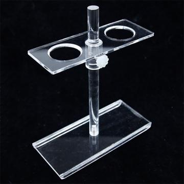 LEIGU/垒固 有机玻璃可升降漏斗架，2孔、适用漏斗直径Φ60～Φ150mm，W-000905 W-000905