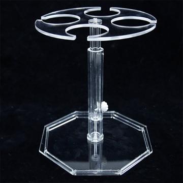 LEIGU/垒固 有机玻璃圆盘式分液漏斗架，4孔 250ml、适用漏斗250~500ml，W-000910 W-000910