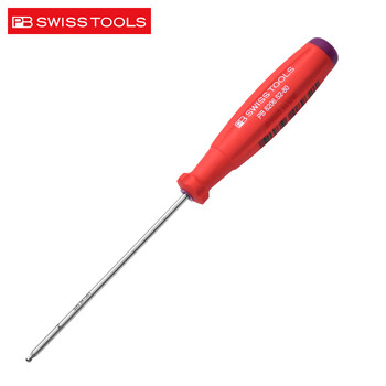 PB SWISS TOOLS/ 瑞铂 双组份球头内六角螺丝刀 2.0×80 PB 8206.S2-80