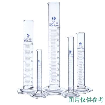 LEIGU/垒固 玻璃量筒，25ml、玻璃六角底，B-009813 B-009813