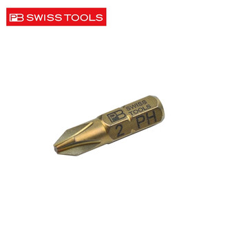 PB SWISS TOOLS/ 瑞铂 C6.3十字批头25mm PB C6.190/2