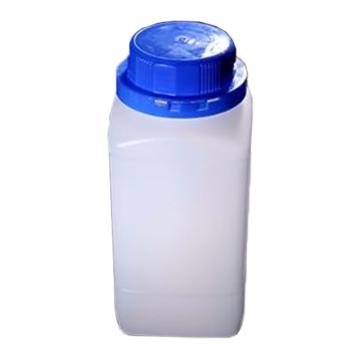 LEIGU/垒固 塑料方瓶蓝盖HDPE(带内盖)，1000ml，S-001306 S-001306