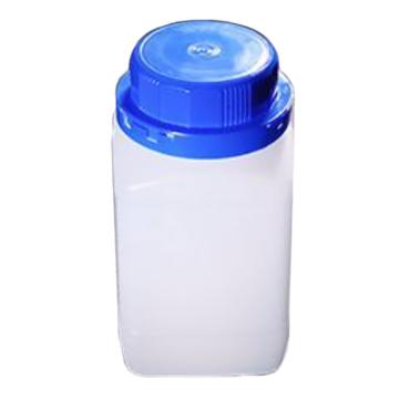 LEIGU/垒固 塑料方瓶蓝盖HDPE(带内盖)，500ml，S-001304 S-001304