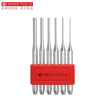 PB SWISS TOOLS/ 瑞铂 吸塑装八棱柄销式冲头6件套 PB 755.B CN