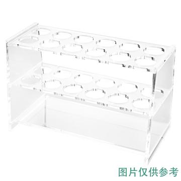 LEIGU/垒固 有机比色管架，50ml*12孔、双排，W-000815 W-000815