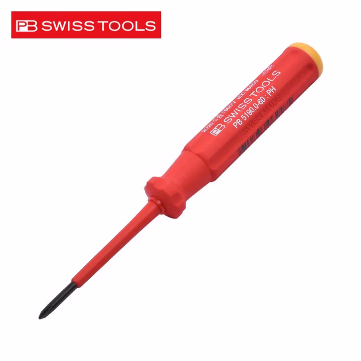 PB SWISS TOOLS/ 瑞铂 双组份球头内六角螺丝刀 8.0×180 PB 8206.S8-180