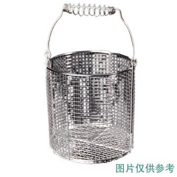 LEIGU/垒固 不锈钢试管消毒筐（易握把手），20×20cm、圆形，W-006272 W-006272