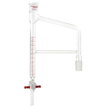 Titan/泰坦 分水蒸馏接受管，10ml ，磨口：19/22，高×宽：250×120 特优级，TD451910，1个 TD451910