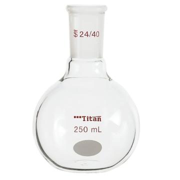Titan/泰坦 平底烧瓶，磨口：24/40，250ml 特优级，TF124250，1个 TF124250