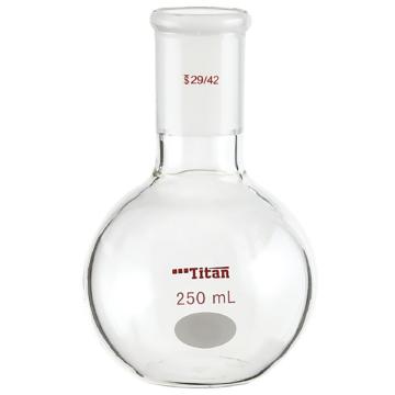 Titan/泰坦 平底烧瓶，磨口：29/42，250ml 特优级，TF128250，1个 TF128250