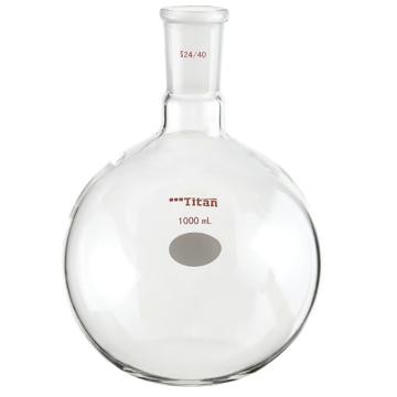 Titan/泰坦 平底烧瓶，磨口：24/40，1000ml 特优级，TF124000，1个 TF124000