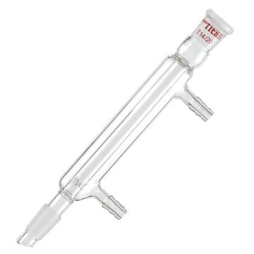 Titan/泰坦 夹层分馏柱，磨口：14/20，冷凝长11cm，柱高：18cm，小咀外径8mm 特优级，TC171120，1个 TC171120