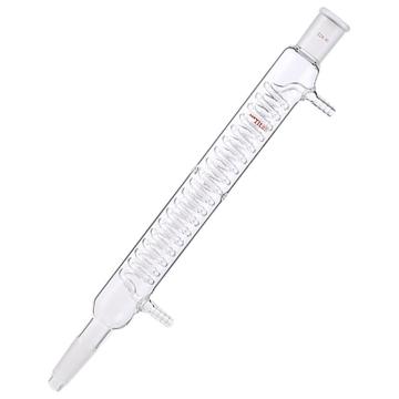 Titan/泰坦 蛇型冷凝器，磨口：24/40，有效长度：300mm，φ10mm小咀 特优级，TC124300，1个 TC124300