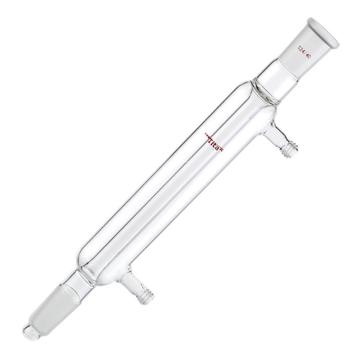 Titan/泰坦 直型冷凝器，具可拆式小咀，磨口：24/40，有效长度：20cm，φ8mm小咀 特优级，TC504200，1个 TC504200