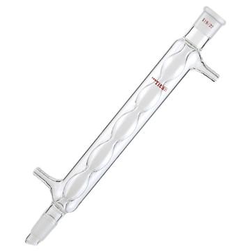 Titan/泰坦 球型冷凝器，磨口：19/22，有效长度：200mm，φ8mm小咀 特优级 爆款，TC259200，1个 TC259200