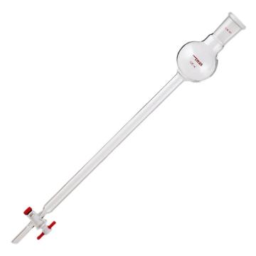 Titan/泰坦 具存储球闪式层析柱，100ml，有效长度：305mm，磨口：24/40，外径：17mm 特优级，1个 TC371730