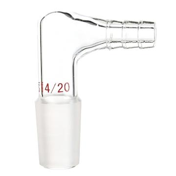 Titan/泰坦 省空间抽气接头，磨口：14/20，小咀外径8mm 特优级，TA291420，1个 TA291420