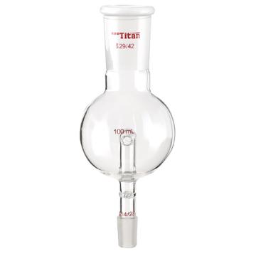 Titan/泰坦 防溅球，具多孔板及回流孔，上磨口：29/42，下磨口：14/20，100ml 特优级|TA472914，1个 TA472914