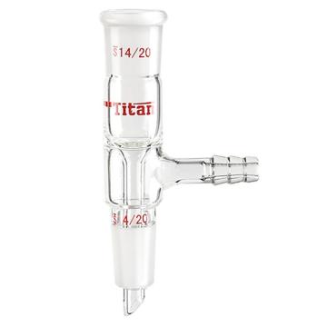 Titan/泰坦 抽滤接头，磨口14/20，小咀外径8mm 特优级，TA431420，1个 TA431420