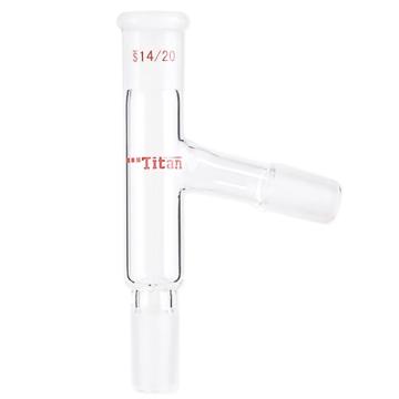 Titan/泰坦 75°蒸馏头，上磨口：14/20，下磨口：14/20，侧磨口：14/20 特优级，TA351420，1个 TA351420