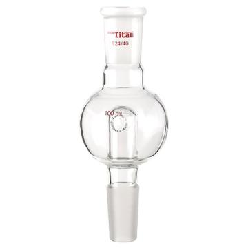 Titan/泰坦 防溅球，具回流孔，上磨口：24/40，下磨口：24/40，100ml 特优级，TA602424，1个 TA602424